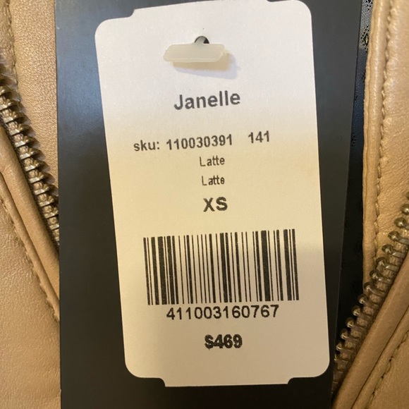 NWT Danier leather jacket - Picture 4 of 4